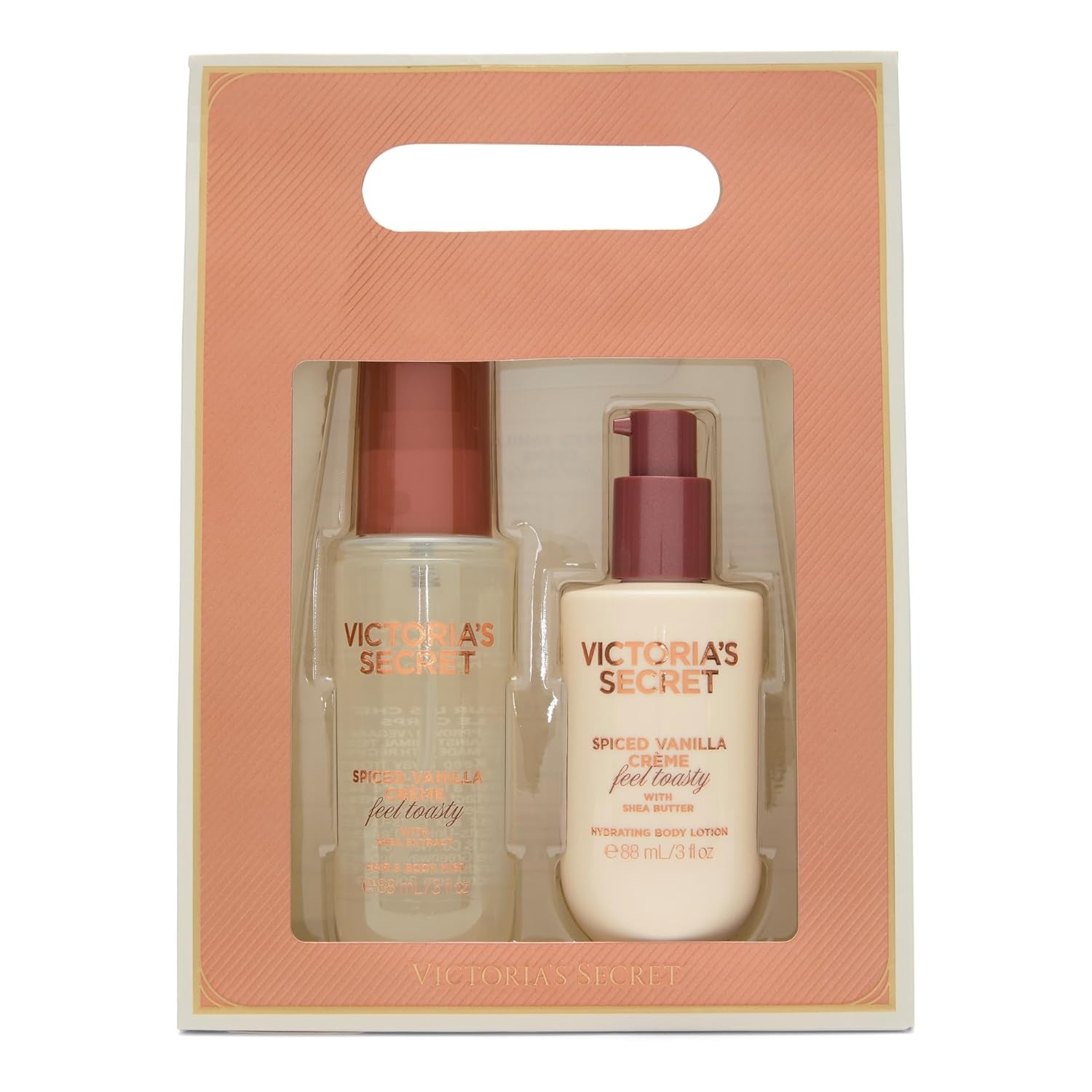 image:imageVictorias Secret 2 Piece Body Care Gift Set Coconut Milk RoseSpiced Vanilla Creme
