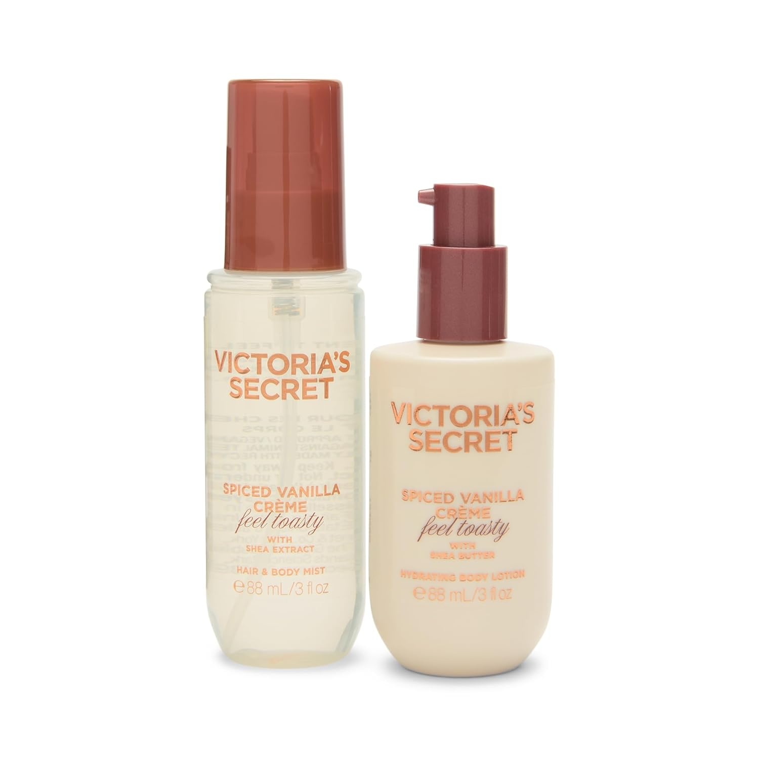 image:imageVictorias Secret 2 Piece Body Care Gift Set Coconut Milk RoseSpiced Vanilla Creme