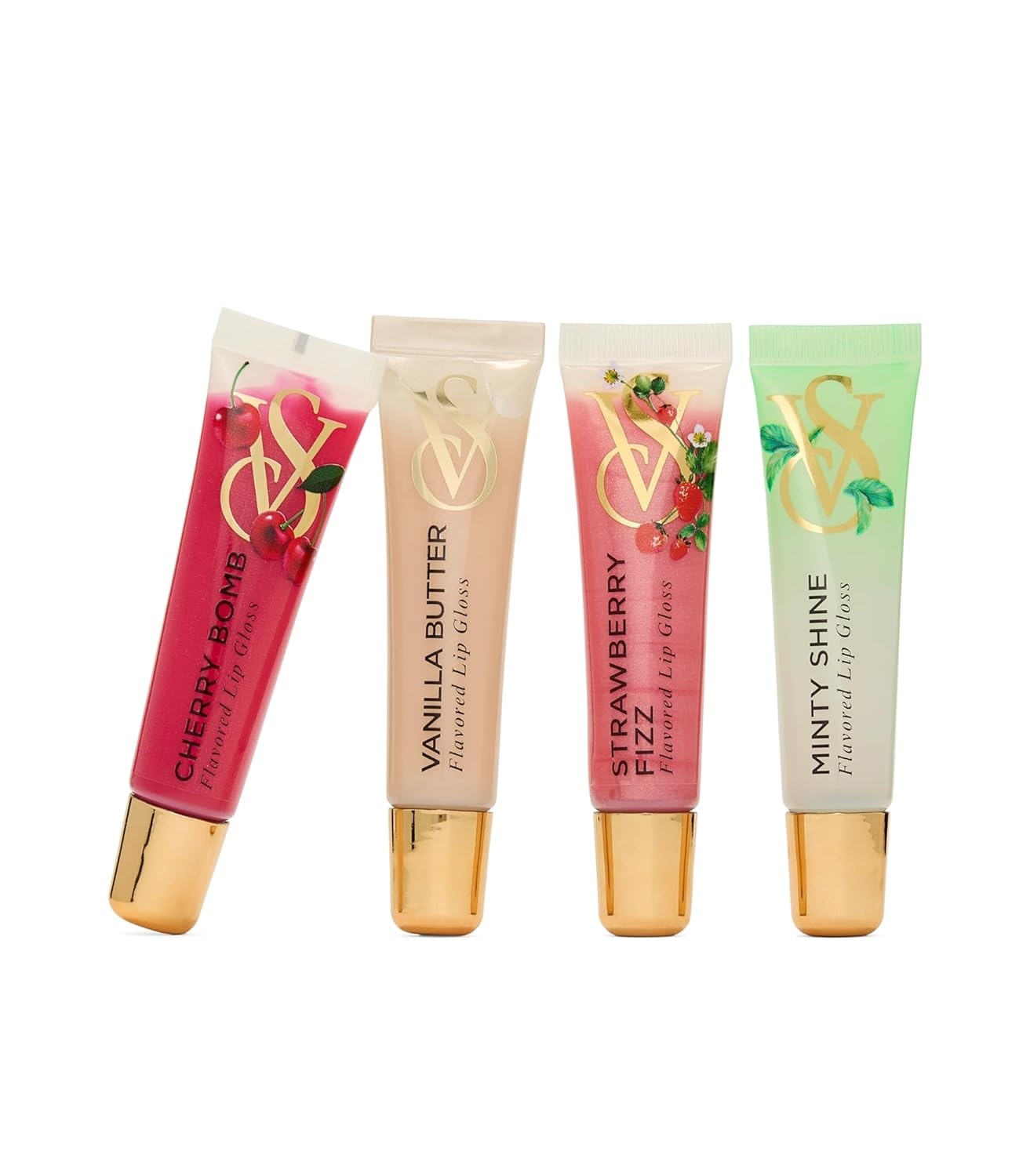 image:imageVictorias Secret 4Piece Flavor Favorites Lip Gloss Gift Set Giftsets for womenAssorted