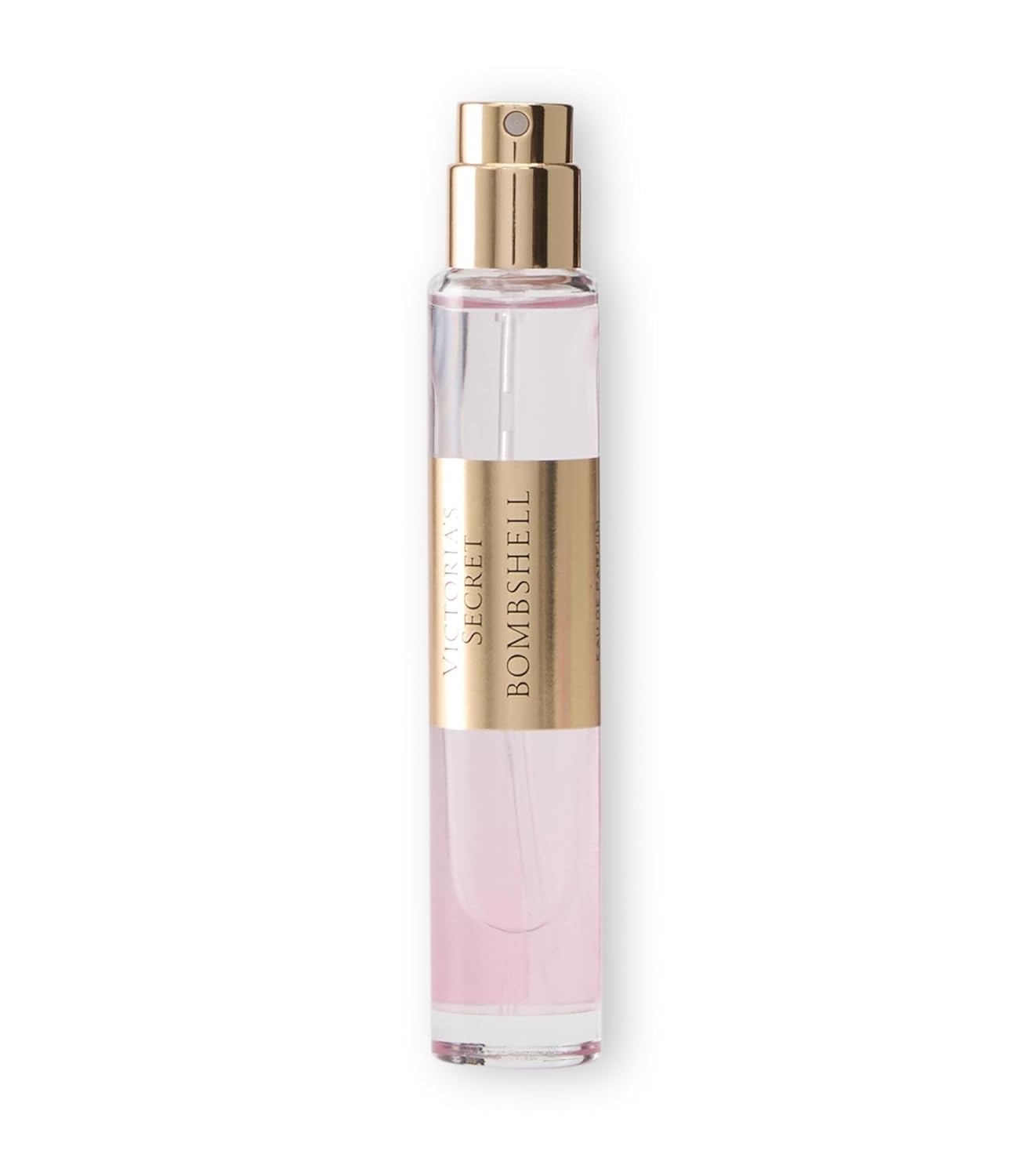 image:imageVictorias Secret Bombshell Eau de Parfum Travel Spray Notes of Purple Passion Fruit ShangriLa Peony amp Vanilla Orchid Mini Perfumes for Women 023 ozBombshell