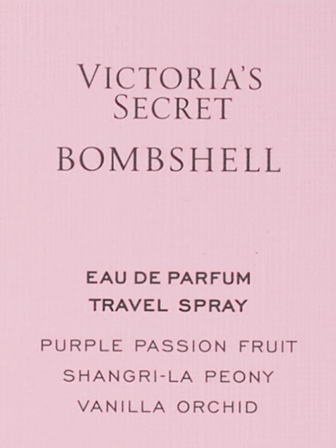 image:imageVictorias Secret Bombshell Eau de Parfum Travel Spray Notes of Purple Passion Fruit ShangriLa Peony amp Vanilla Orchid Mini Perfumes for Women 023 ozBombshell