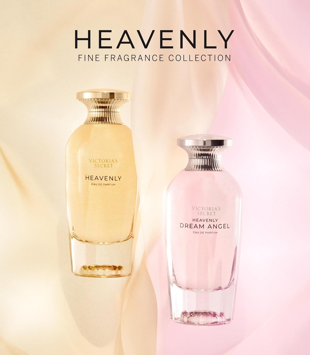 image:imageVictorias Secret Heavenly Fragrance Body Lotion Notes of Gold Musk Vanilla Sandalwood amp White Jasmine 84 ozDream Angel