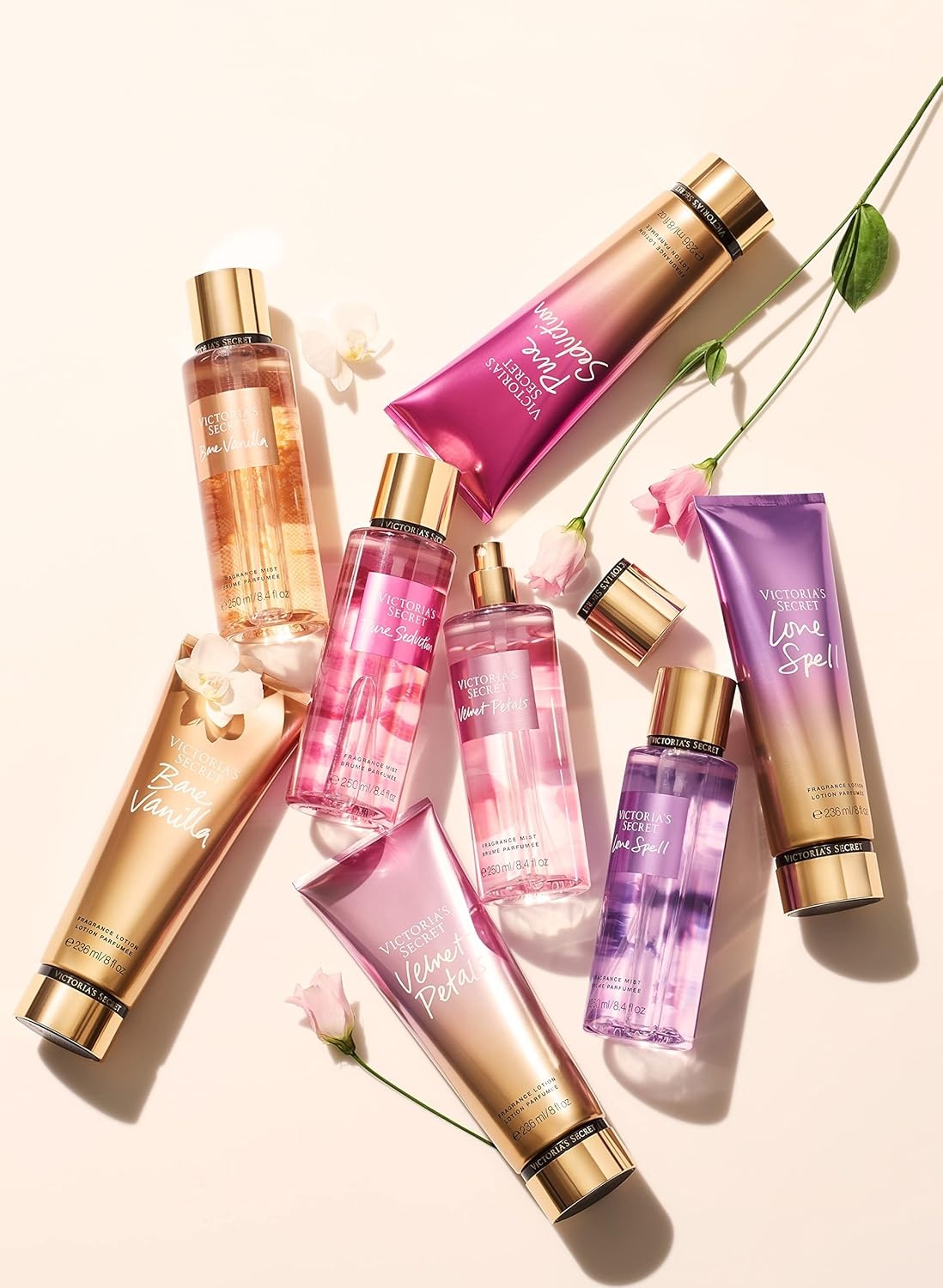 image:imageVictorias Secret Heavenly Fragrance Body Lotion Notes of Gold Musk Vanilla Sandalwood amp White Jasmine 84 ozPure Seduction Shimmer