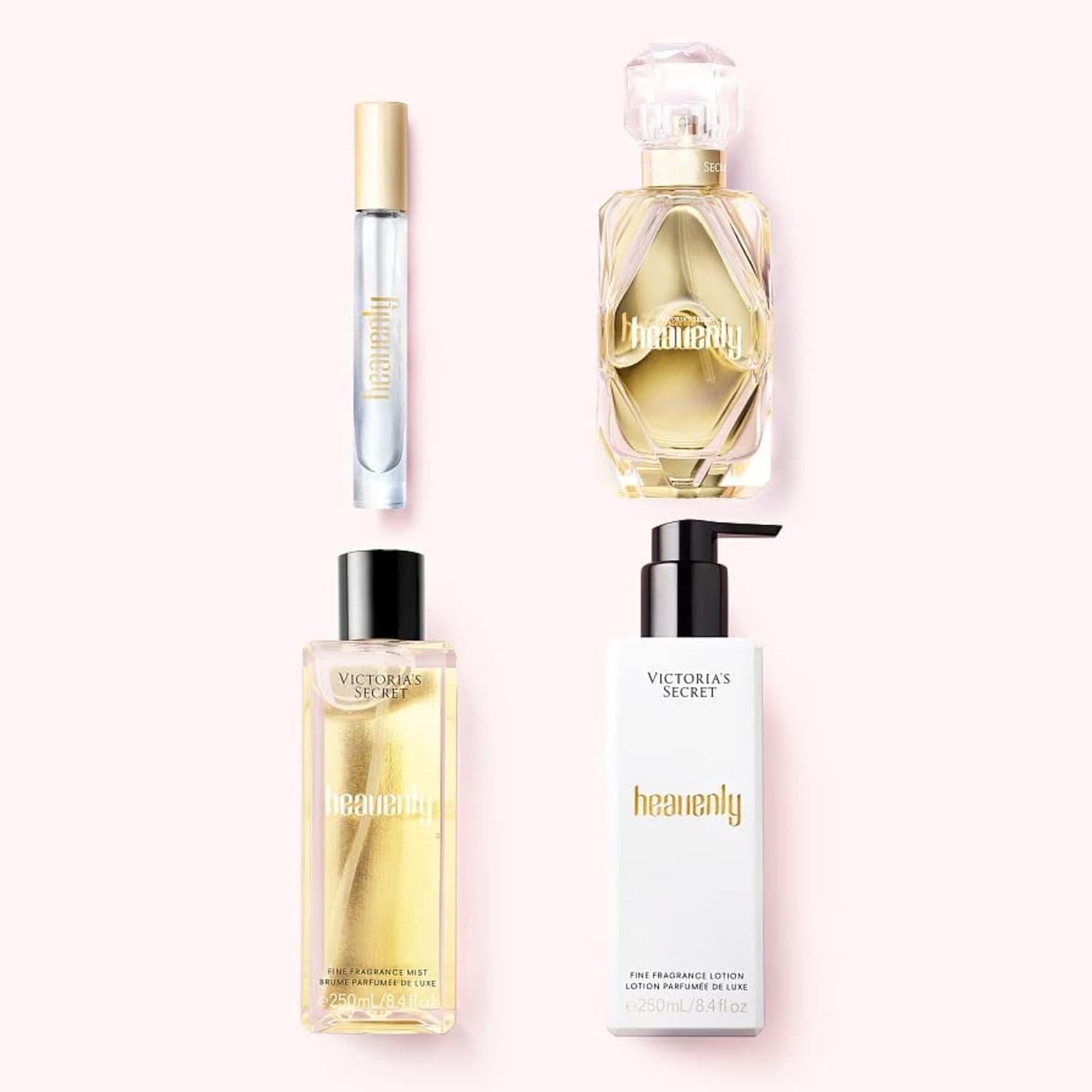 image:imageVictorias Secret Heavenly Fragrance Body Lotion Notes of Gold Musk Vanilla Sandalwood amp White Jasmine 84 ozSandalwood Vanilla