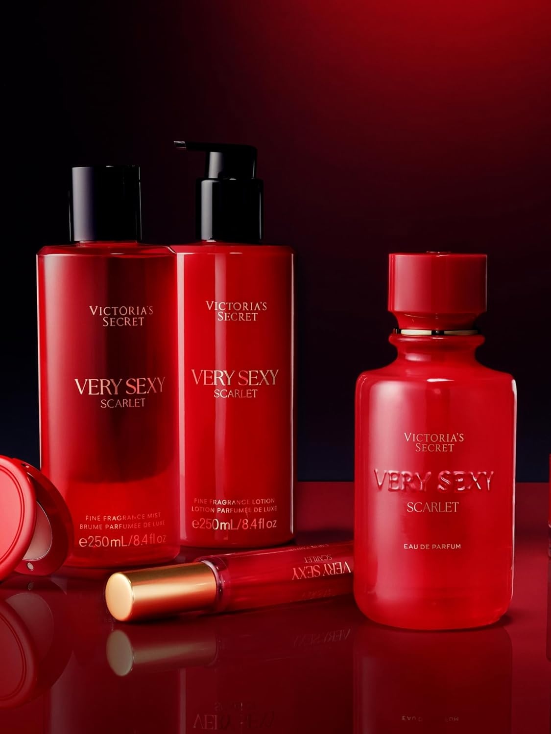 image:imageVictorias Secret Heavenly Fragrance Body Lotion Notes of Gold Musk Vanilla Sandalwood amp White Jasmine 84 ozVery Sexy Scarlet
