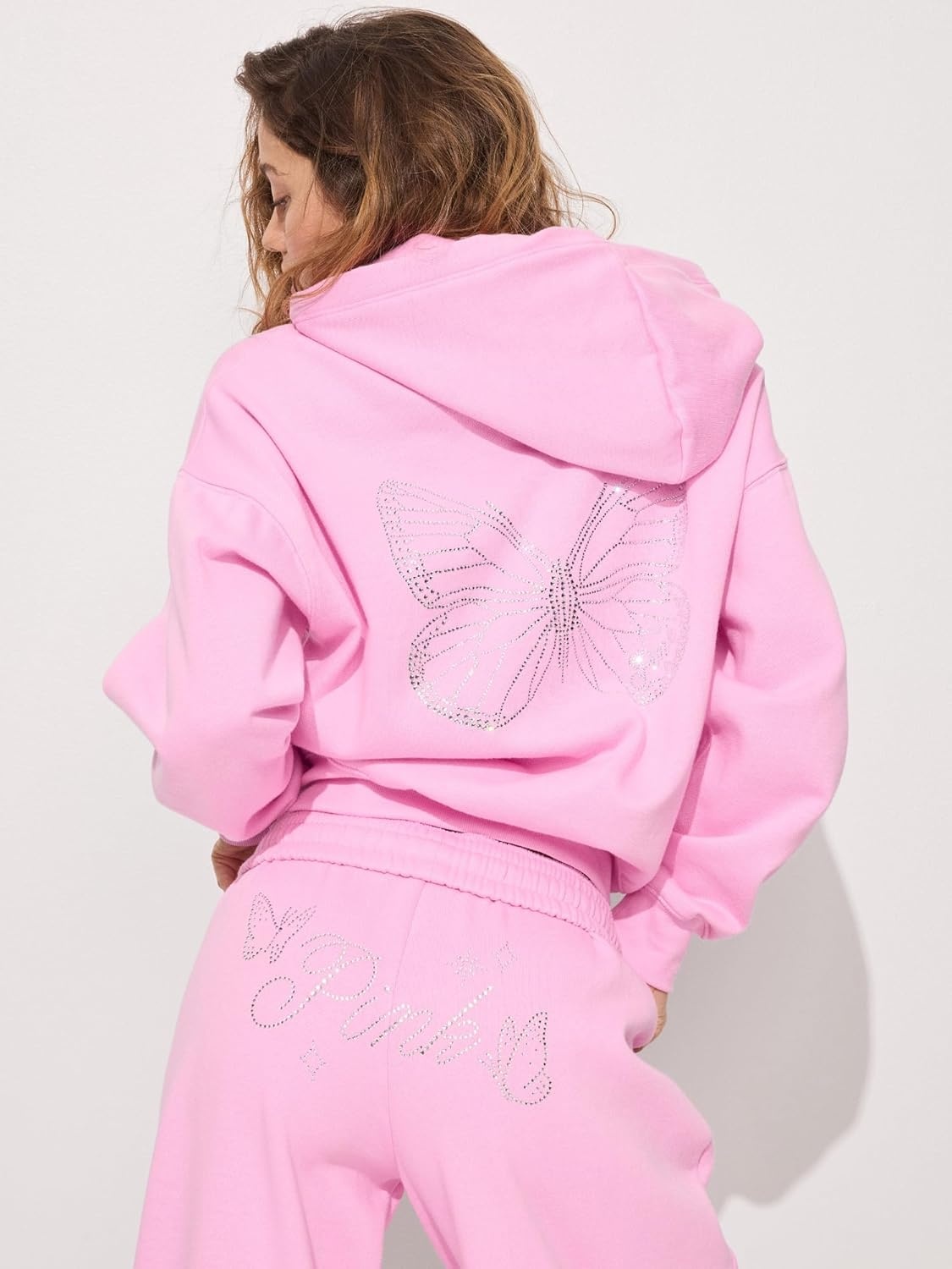 image:imageVictorias Secret PINK Womens Campus Fleece FullZip Hoodie Sweatshirt XSXLPink Lollipop