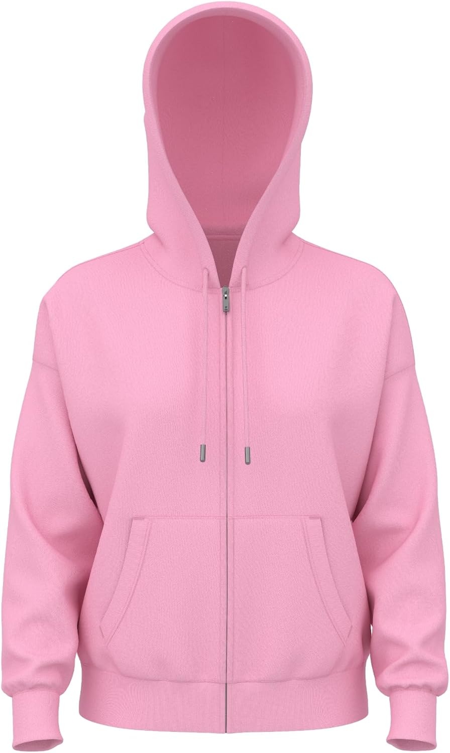 image:imageVictorias Secret PINK Womens Campus Fleece FullZip Hoodie Sweatshirt XSXLPink Lollipop