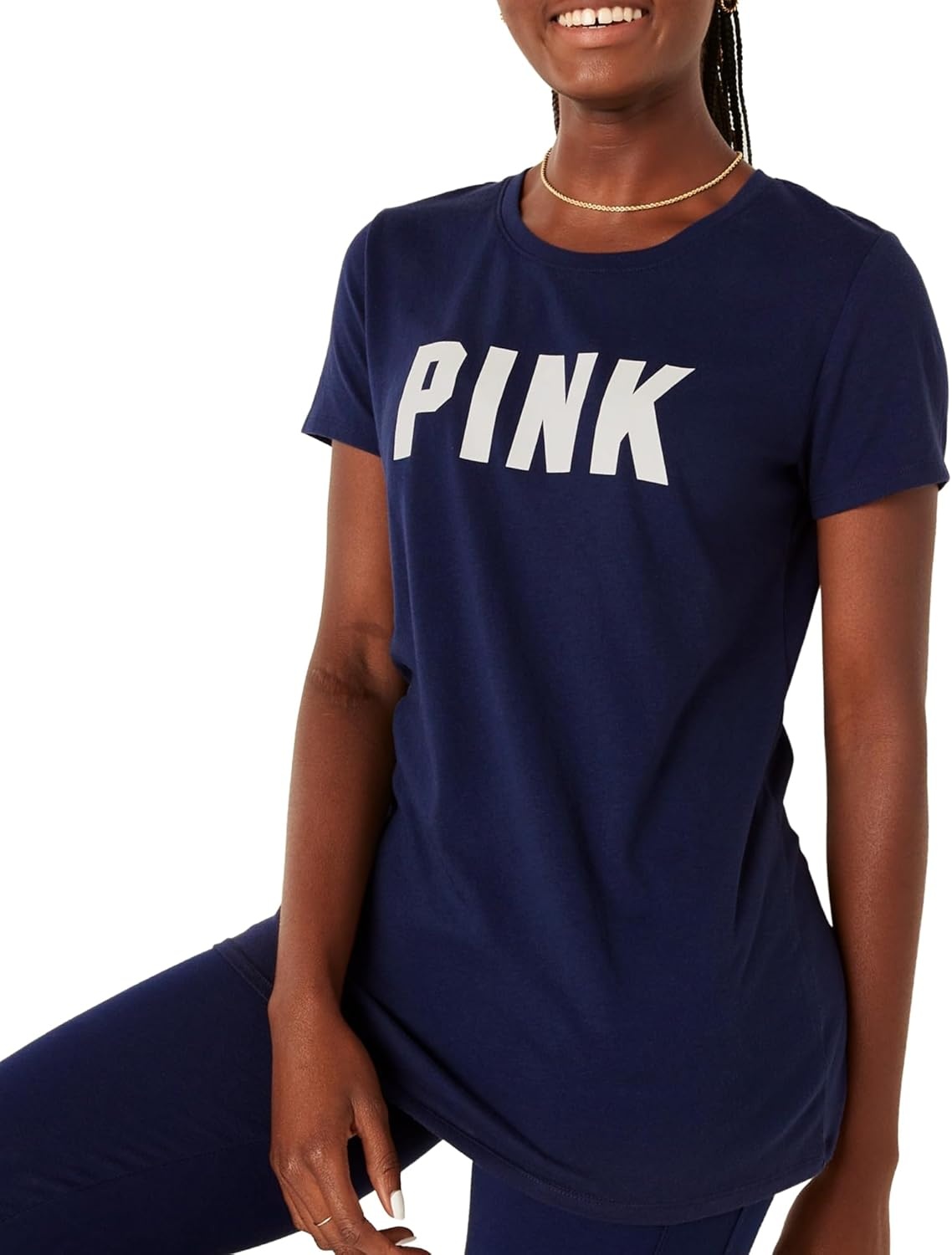 image:imageVictorias Secret Pink Womens Oversized Campus Cotton TShirt XS XLEnsign Classic
