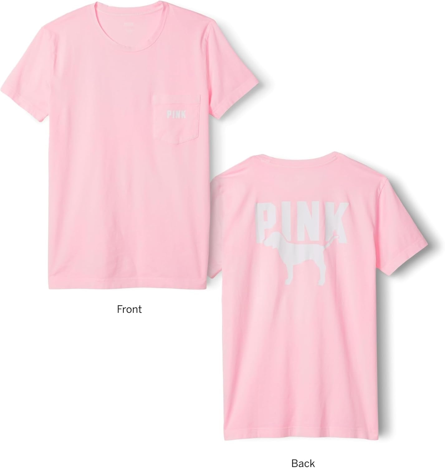 image:imageVictorias Secret Pink Womens Oversized Campus Cotton TShirt XS XLPink Daisy Classic Logo