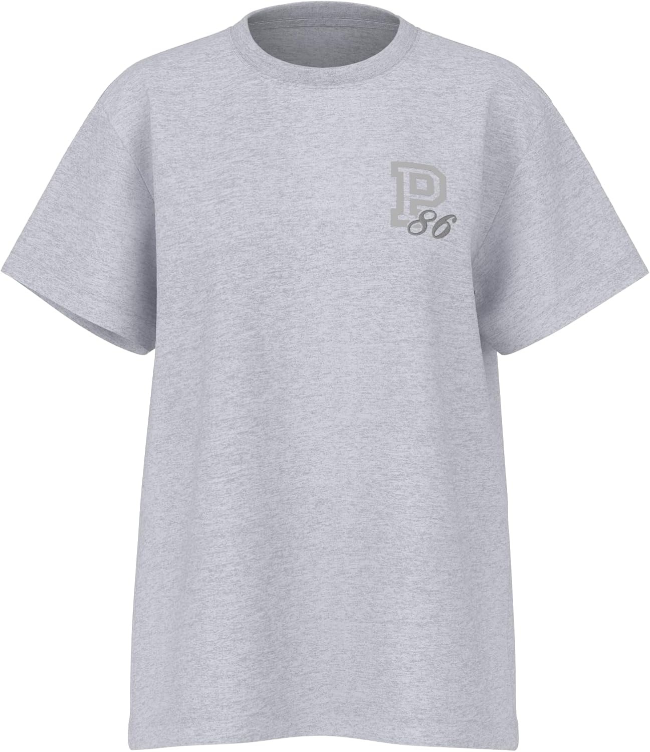 image:imageVictorias Secret Pink Womens Oversized Campus Cotton TShirt XS XLVs Medium Heather Grey