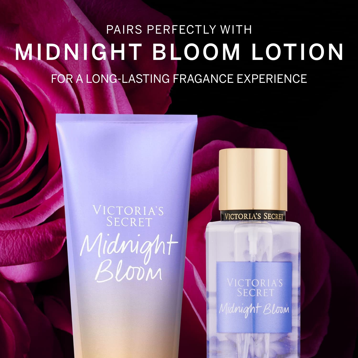 image:imageVictorias Secret Pure Seduction Mist amp Lotion SetMidnight Bloom