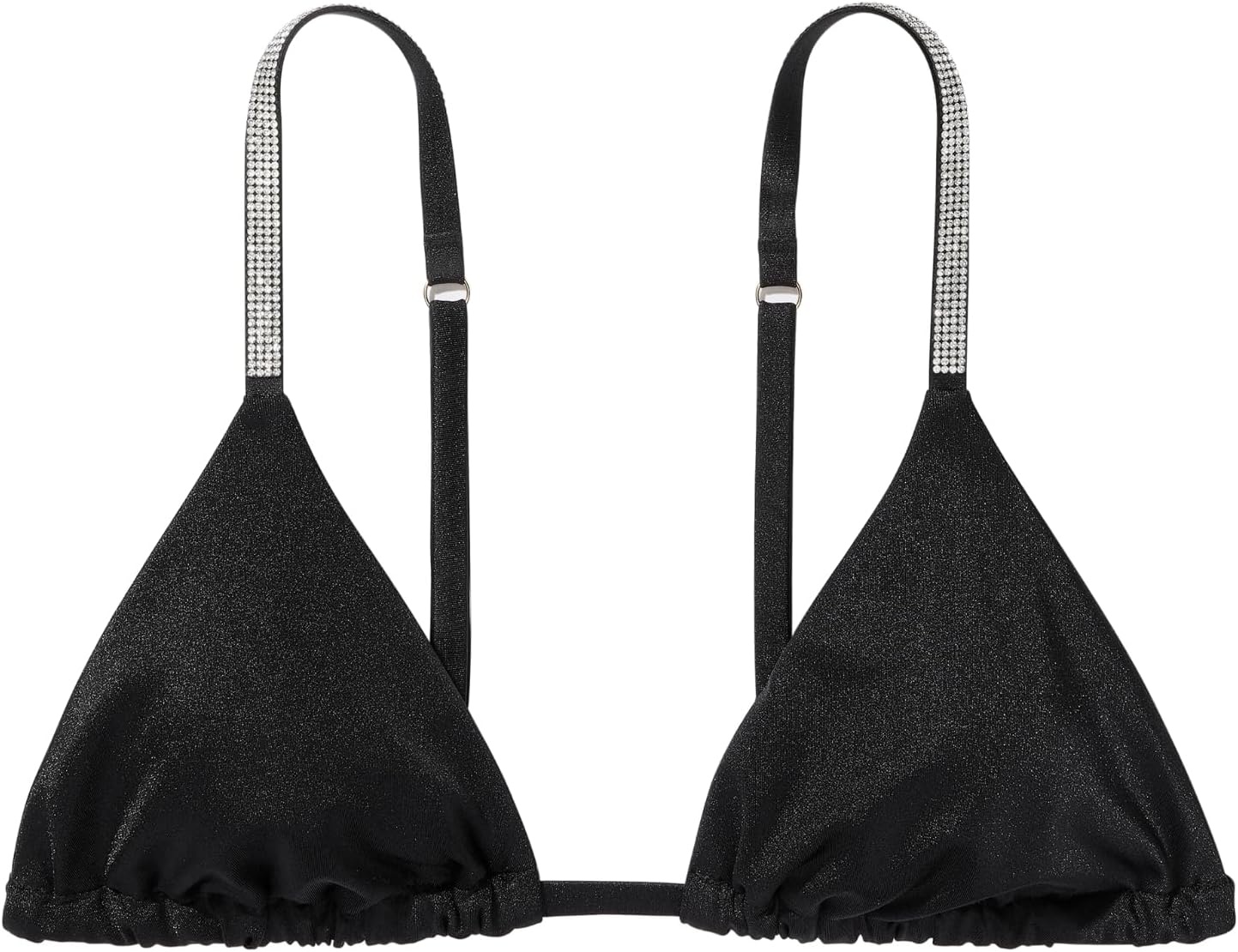 image:imageVictorias Secret Shine Strap Triangle Bikini TopBlack