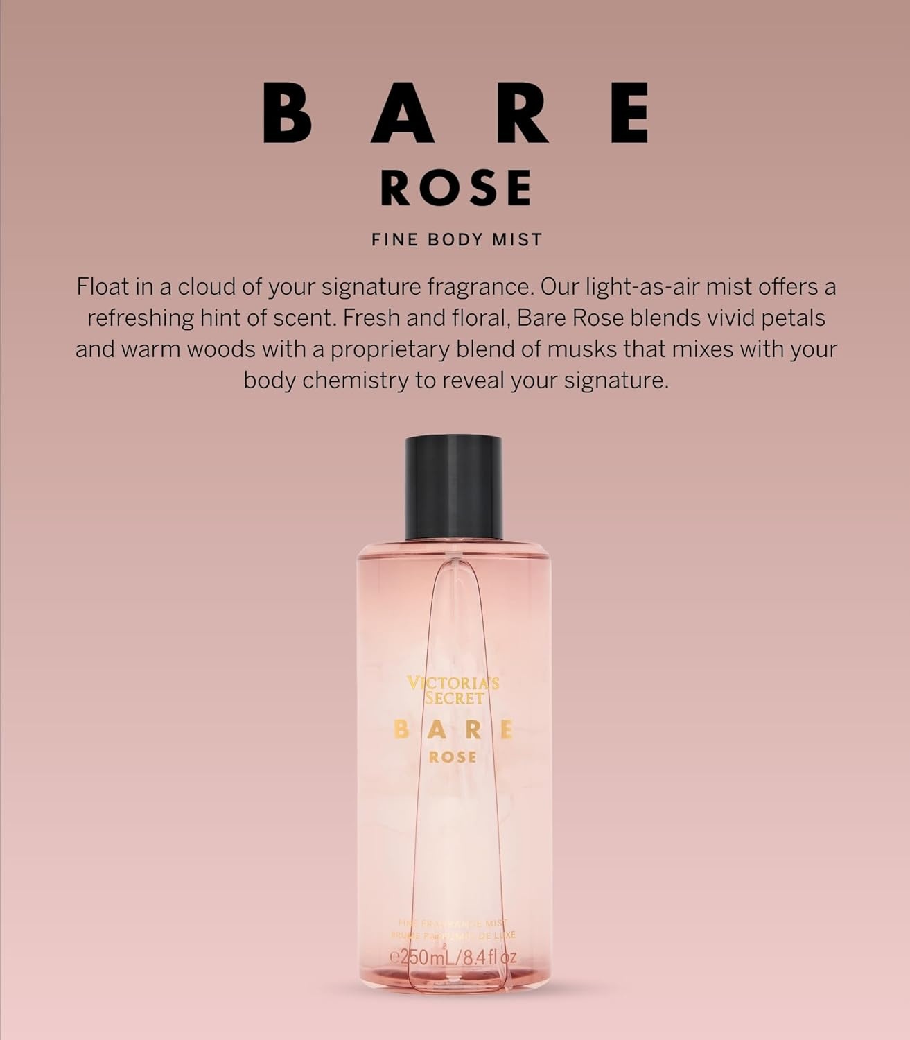image:imageVictorias Secret Very Sexy Fine Fragrance 84oz MistBare Rose