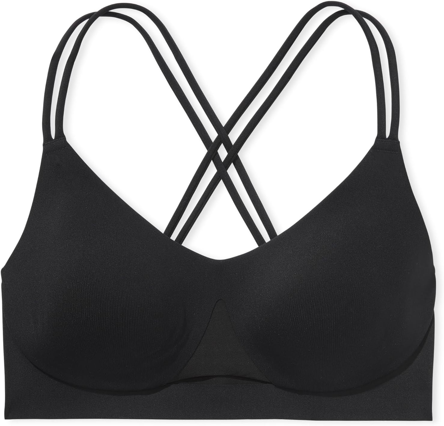 image:imageVictorias Secret Womens VSX Elevate StrappyComfort Sports Bra Low Impact Wireless XSXXLBlack