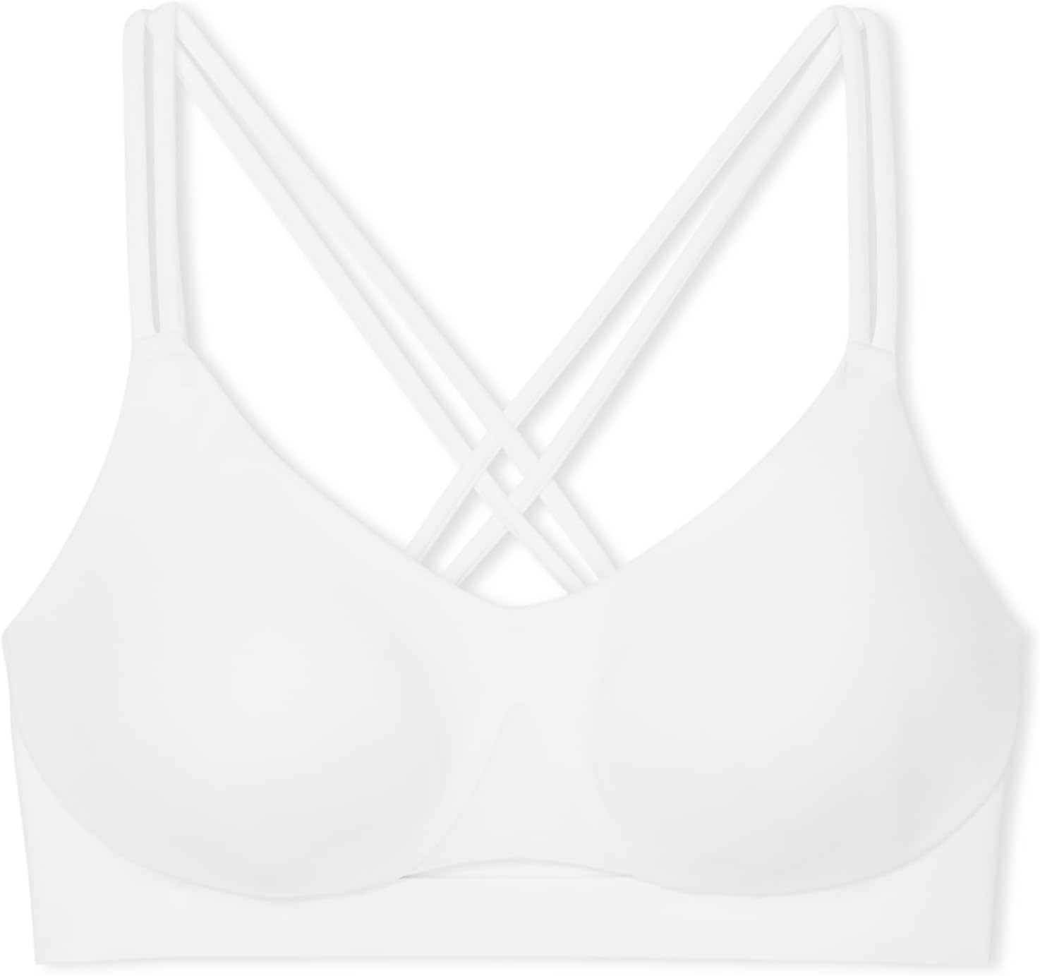 image:imageVictorias Secret Womens VSX Elevate StrappyComfort Sports Bra Low Impact Wireless XSXXLVs White
