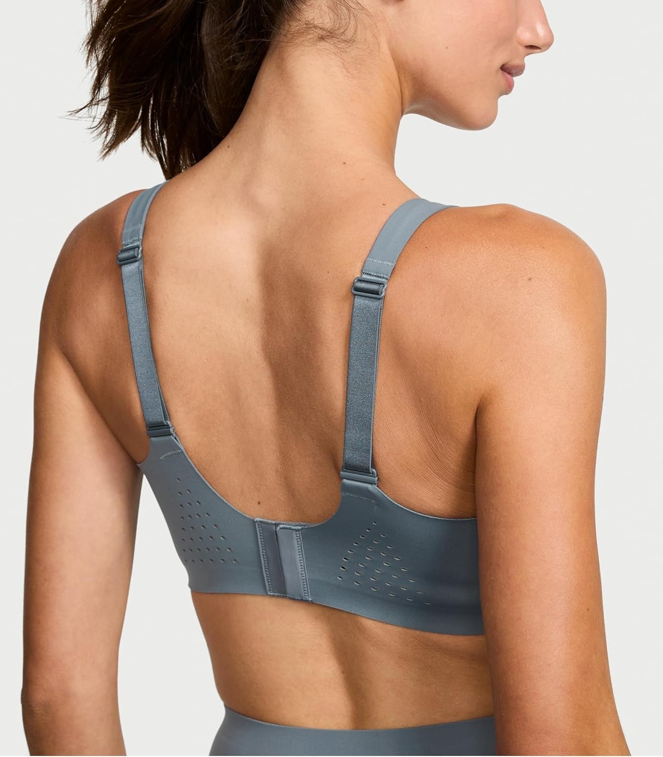 image:imageVictorias Secret Womens VSX Featherweight Max Sports Bra High Impact Wireless 32A38DDDark Steel