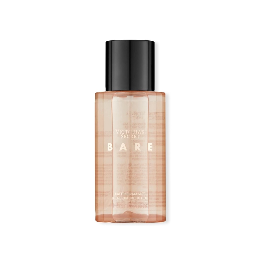 image:imageVictorias Secret Bare Fragrance Mini Mist Notes of Australian Sandalwood Mandarin Madagascar amp Egyptian Violet Body Spray for Women 25 ozBare