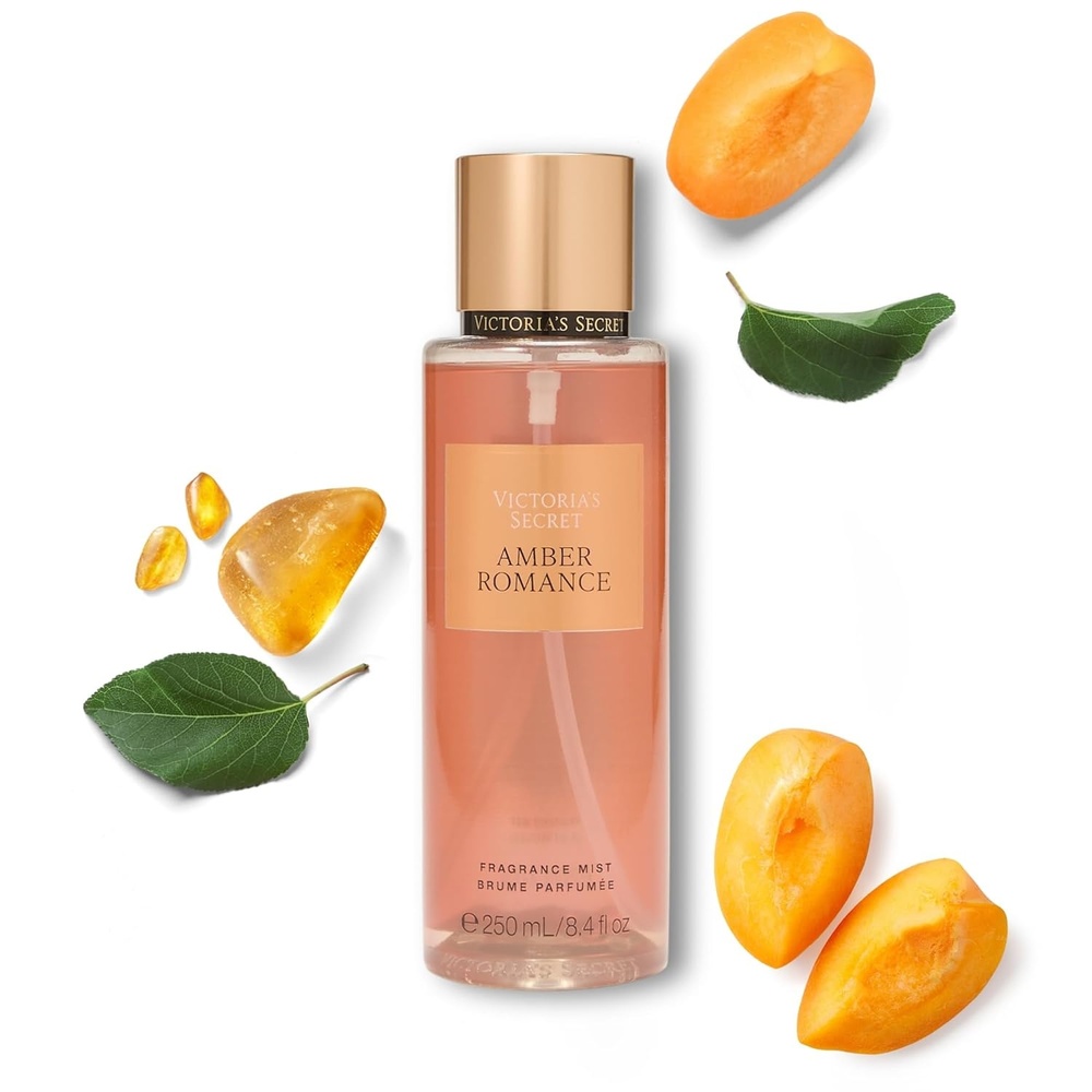 image:imageVictorias Secret Love Spell Shimmer Mist Body Spray for Women Notes of Cherry Blossom and Fresh Peach Fragrance 84 ozAmber Wood