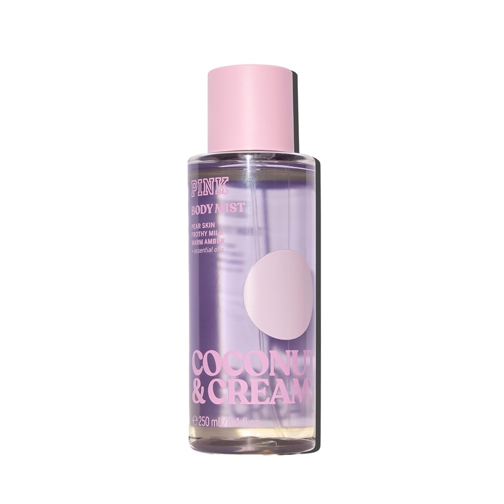 image:imageVictorias Secret Love Spell Shimmer Mist Body Spray for Women Notes of Cherry Blossom and Fresh Peach Fragrance 84 ozCoconut