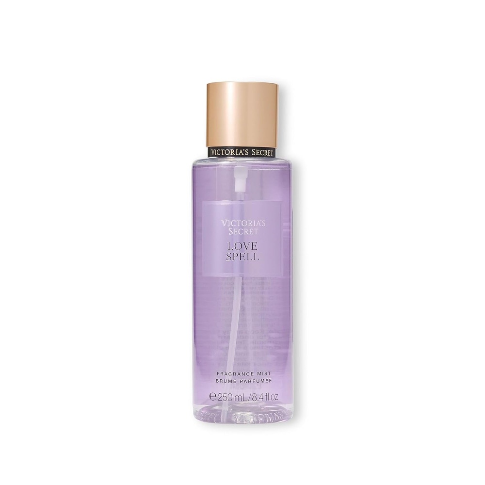 image:imageVictorias Secret Love Spell Shimmer Mist Body Spray for Women Notes of Cherry Blossom and Fresh Peach Fragrance 84 ozLove Spell