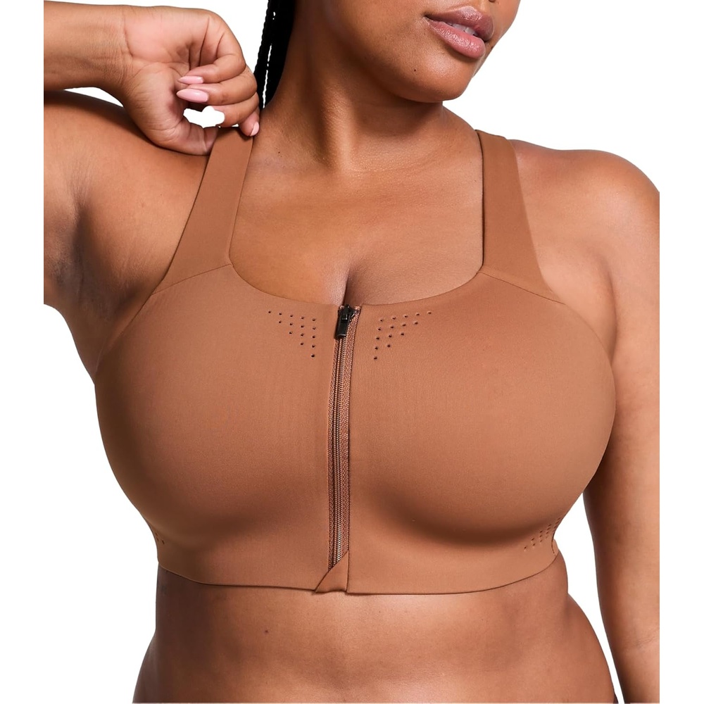 image:imageVictorias Secret Womens VSX Featherweight Max Front Close Sports Bra High Impact 32A38DDCaramel