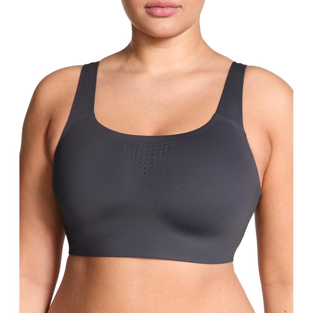 image:imageVictorias Secret Womens VSX Featherweight Max Sports Bra High Impact Wireless 32A38DDOnyx Gray