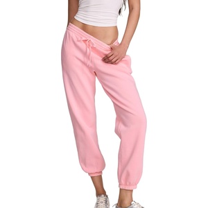 Victoria’s Secret Angel Essentials Off Duty Fleece Jogger Sweatpant (XS-XL)(Victoria Pink)