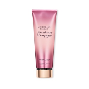 Victoria’s Secret Heavenly Fragrance Body Lotion, Notes of Gold Musk, Vanilla Sandalwood & White Jasmine (8.4 oz)(Strawberries & Champagne)