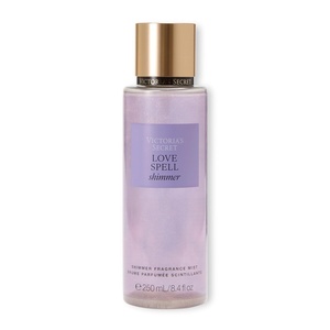 Victoria’s Secret Love Spell Shimmer Mist, Body Spray for Women, Notes of Cherry Blossom and Fresh Peach Fragrance (8.4 oz)(Love Spell Shimmer)