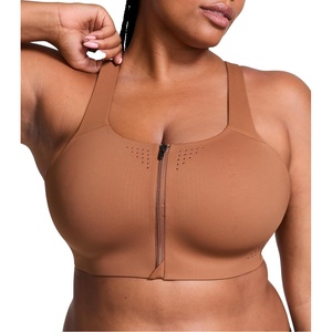 Victoria’s Secret Women’s VSX Featherweight Max Front Close Sports Bra, High Impact (32A-38DD)(Caramel)