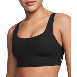 Victoria’s Secret Women’s VSX Featherweight Max Sports Bra, High Impact Wireless (32A-38DD)(Black)