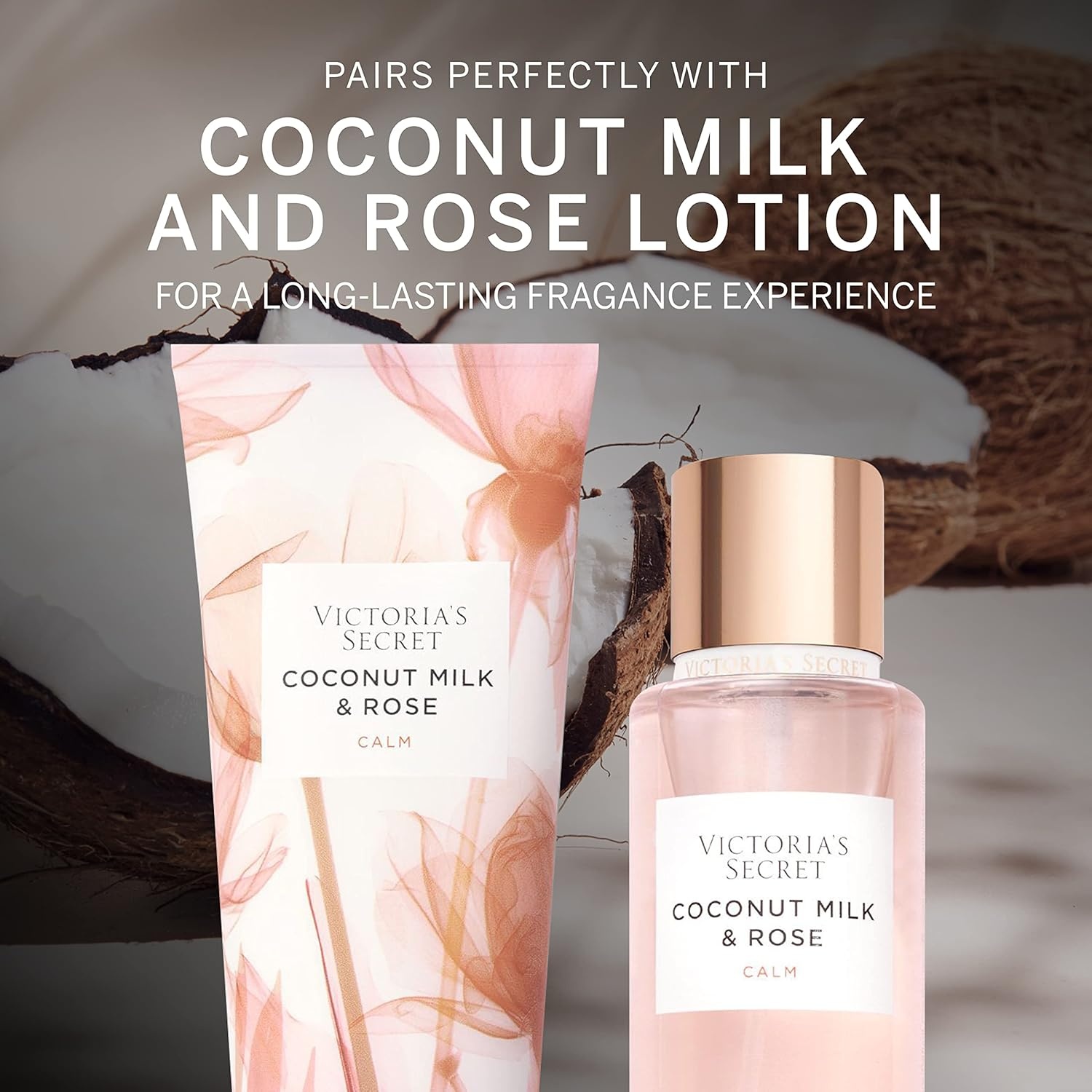 image:imageVictorias Secret Body Fragrance Mist Coconut Milk amp Rose 84 fl ozCoconut Milk Rose