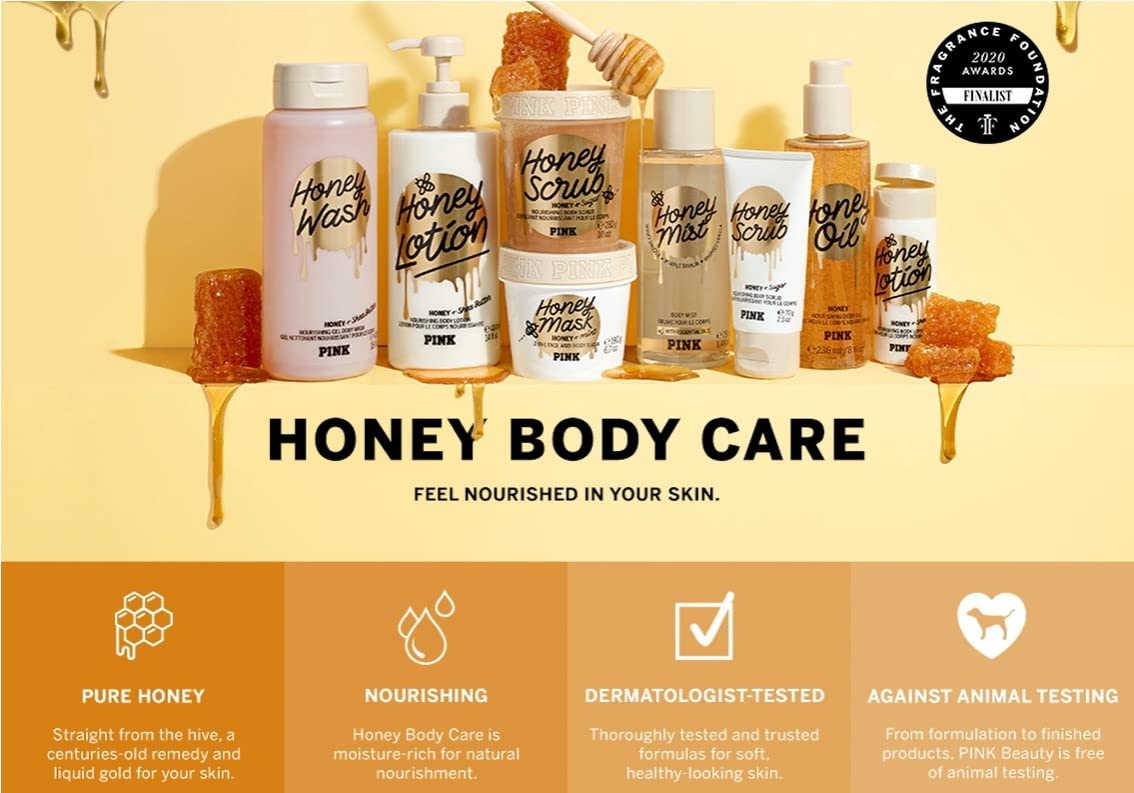 image:imageVictorias Secret Body Fragrance Mist Coconut Milk amp Rose 84 fl ozPink Honey