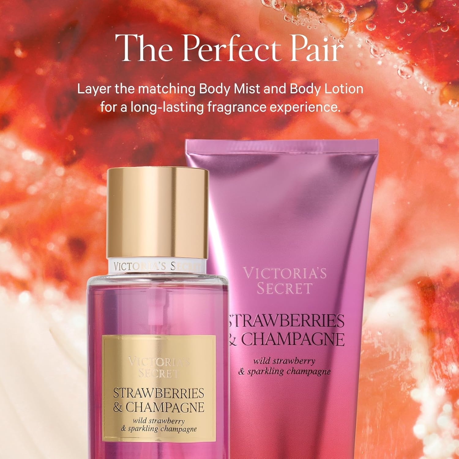 image:imageVictorias Secret Body Fragrance Mist Coconut Milk amp Rose 84 fl ozStrawberries Champagne