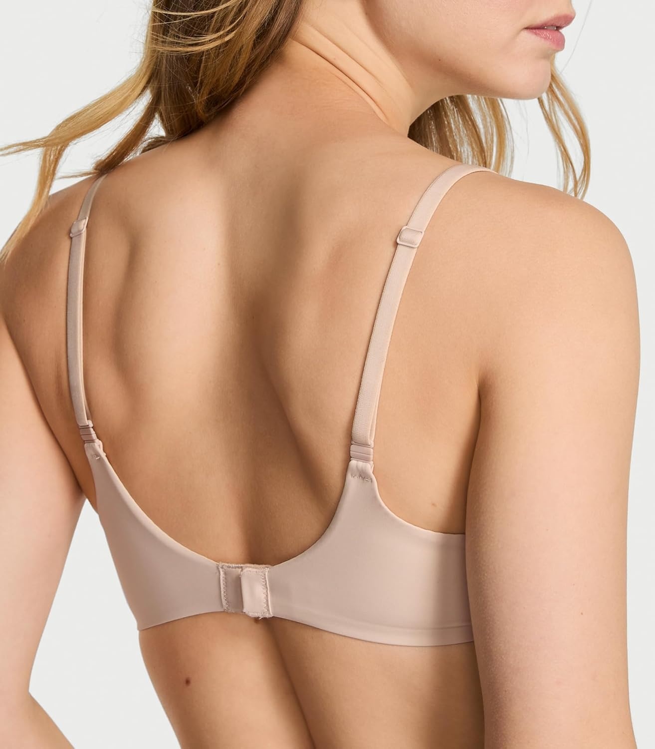image:imageVictorias Secret Body by Victoria FlexFactor Lightly Lined Plunge Demi Bra 32A38DDMarzipan