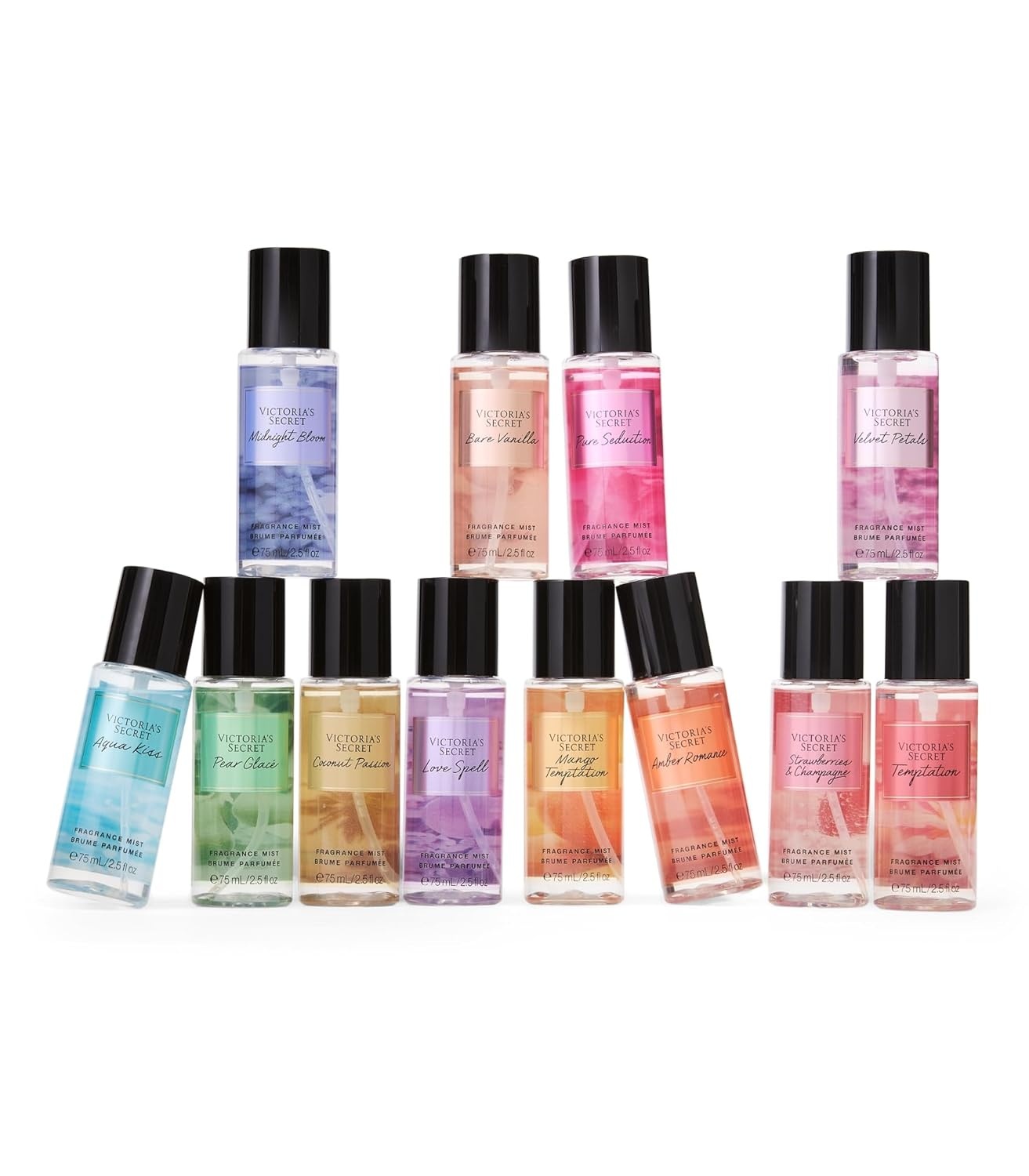 image:imageVictorias Secret Mist Collection 12 Piece Travel Mist Gift SetAssorted