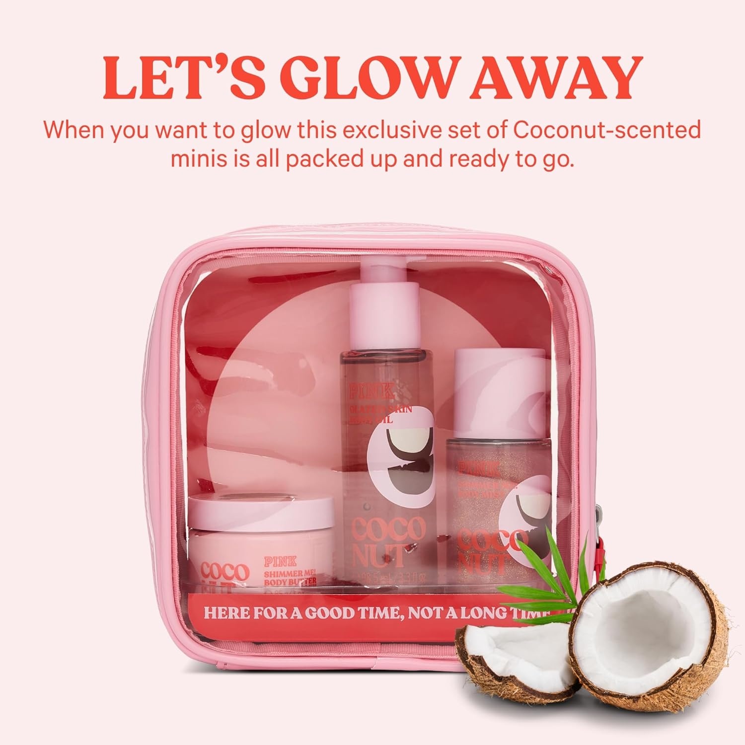 image:imageVictorias Secret PINK Coconut Gift set Body Mist Body oil and Body Butter Giftsets for womenCoconut