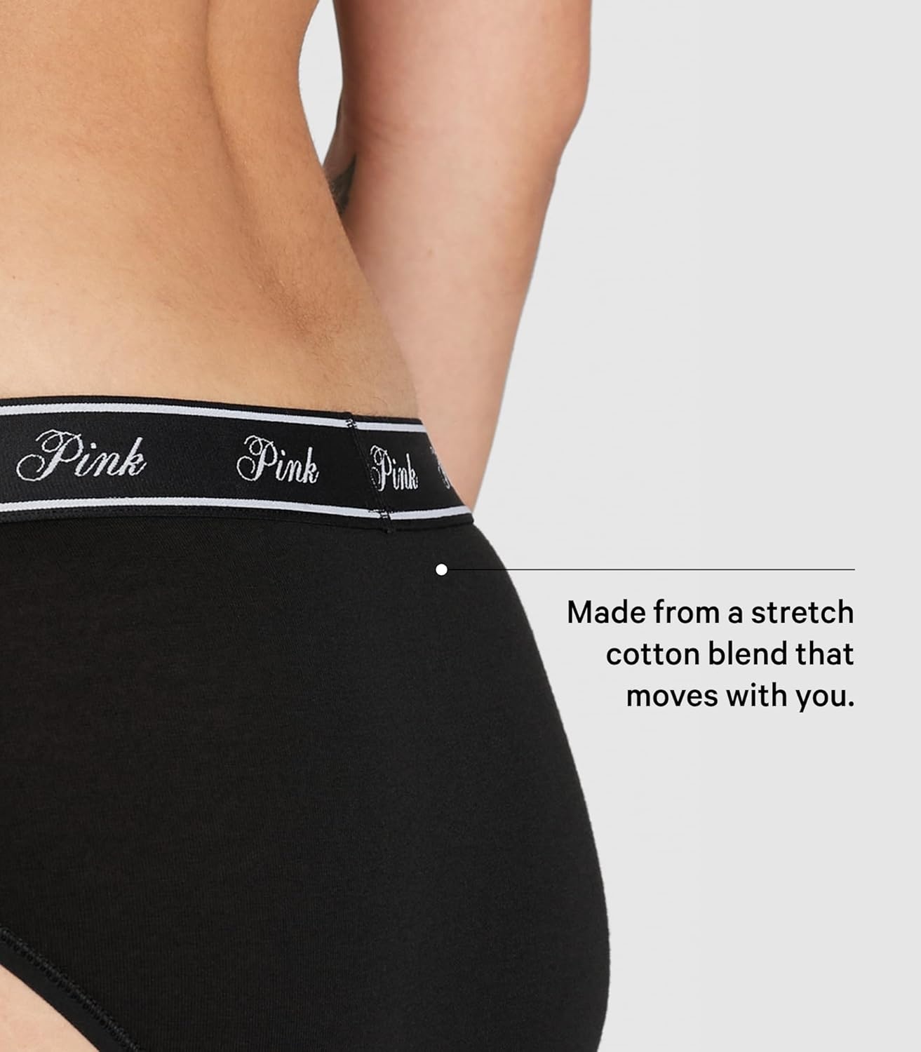 image:imageVictorias Secret PINK Womens Cotton Logo Hipter Underwear Panties for Women XSXLFloral Gingham Pack