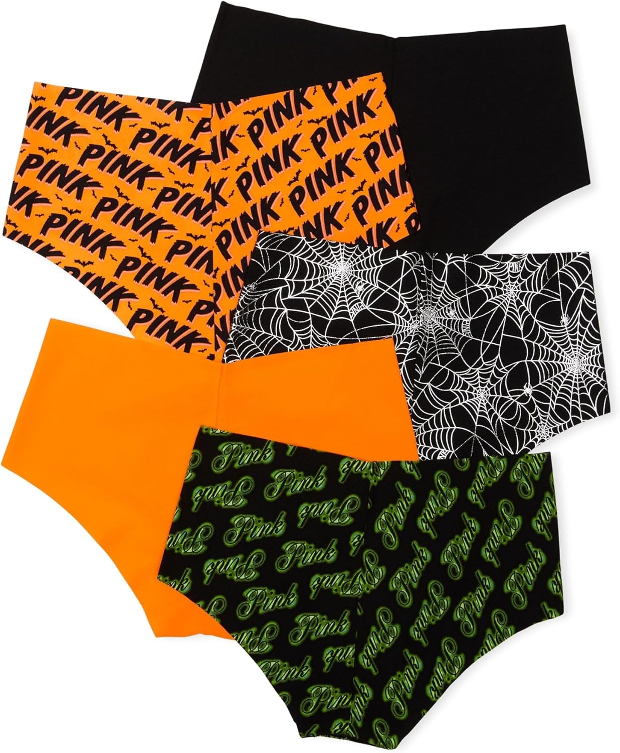 image:imageVictorias Secret PINK Womens No Show Cheeky Underwear Panties for Women XSXLHalloween Pack