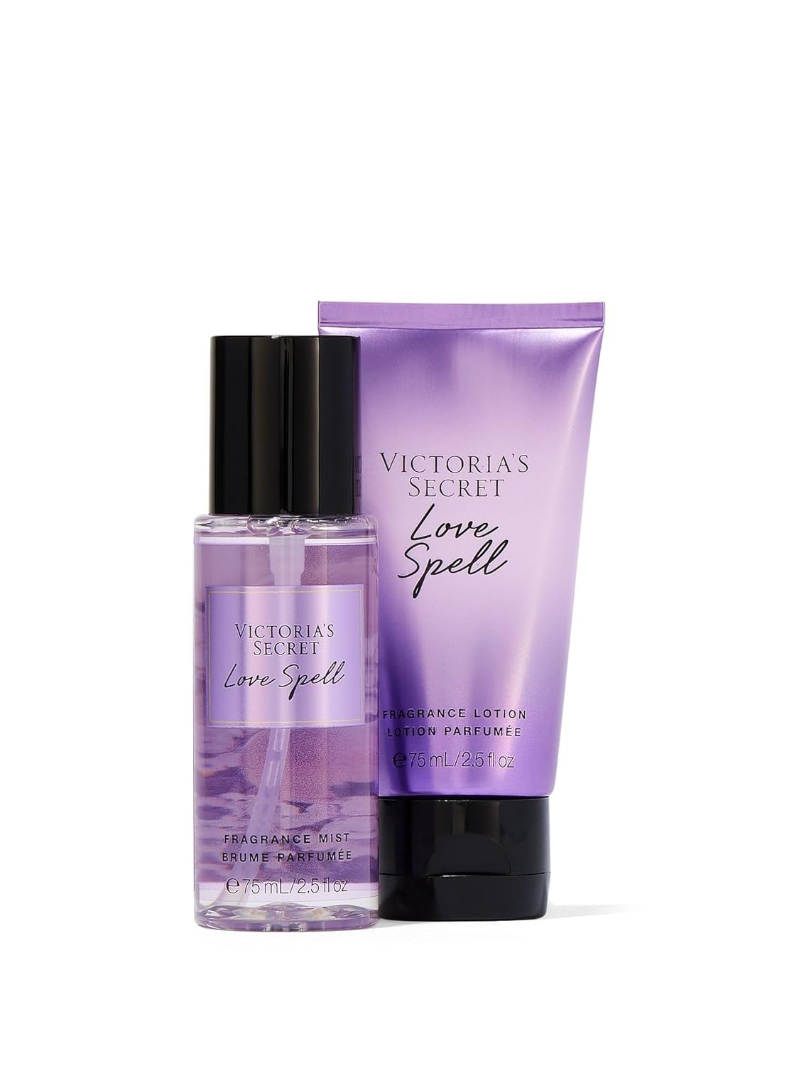 image:imageVictorias Secret Pure Seduction Mini Fragrance Duo Gift Set Notes of Juiced Plum and Crushed FreesiaLove Spell