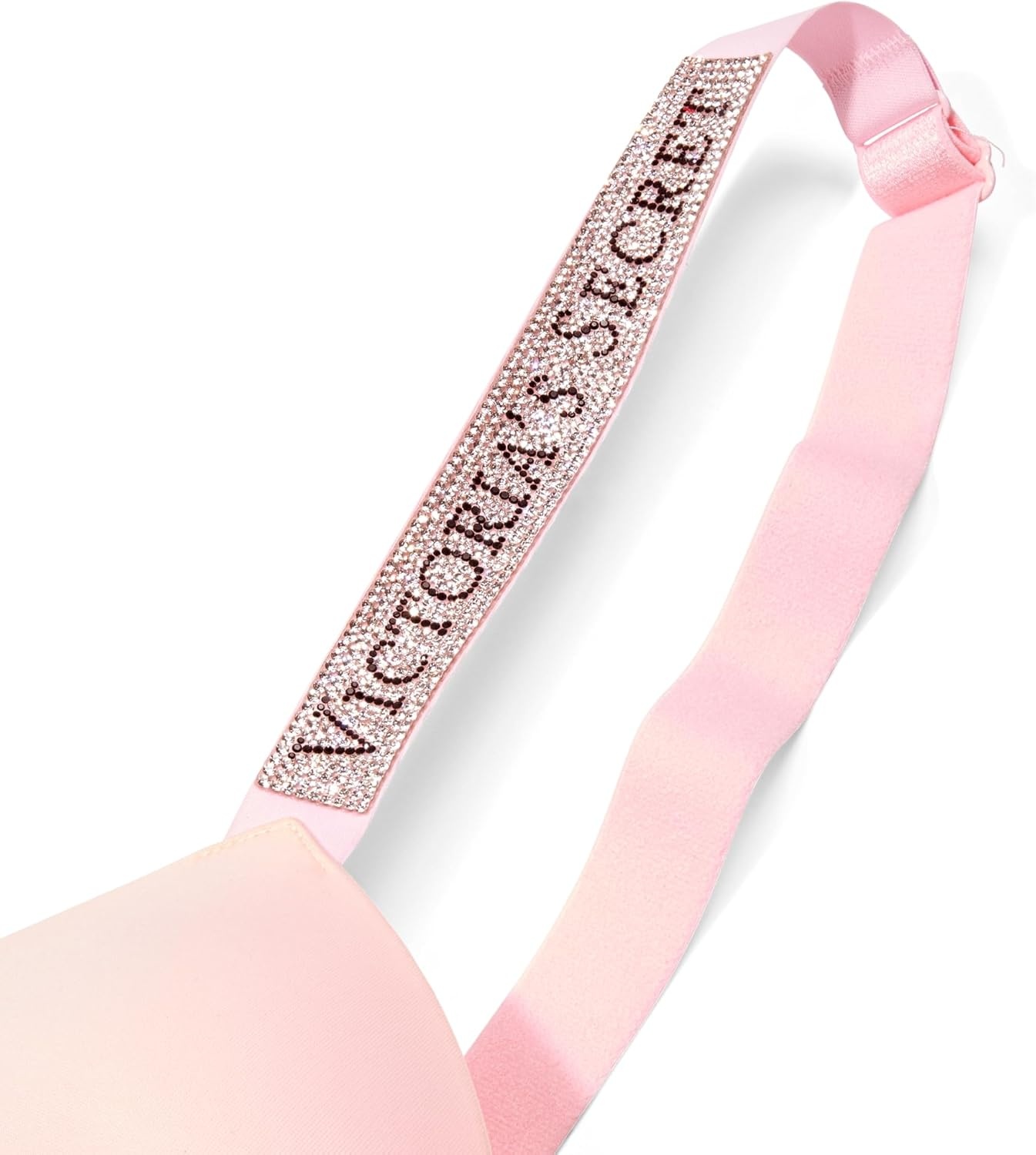 image:imageVictorias Secret Shine Strap Push Up Bra Bras for Women 32A38DDDAngel Pink