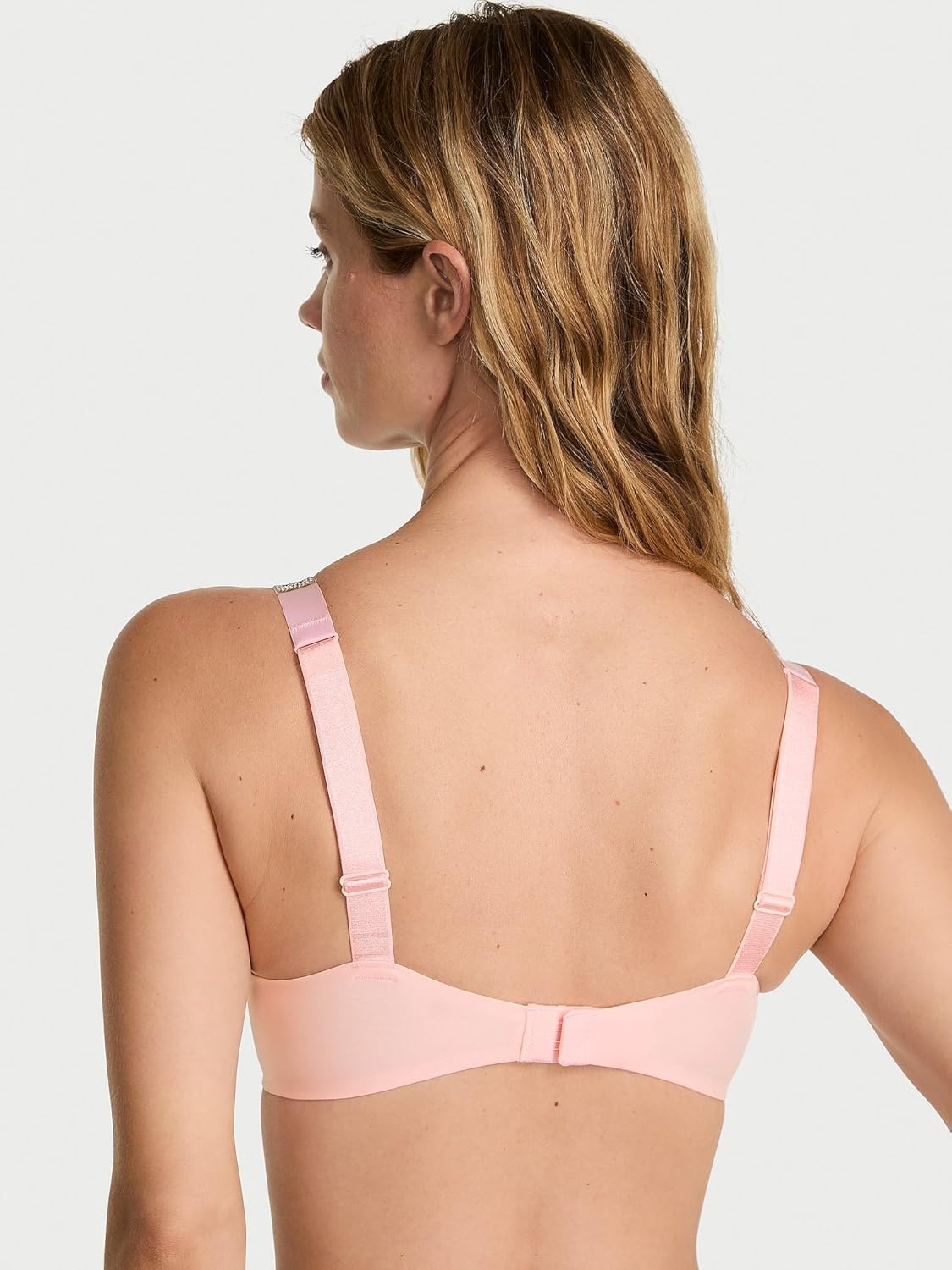 image:imageVictorias Secret Shine Strap Push Up Bra Bras for Women 32A38DDDAngel Pink