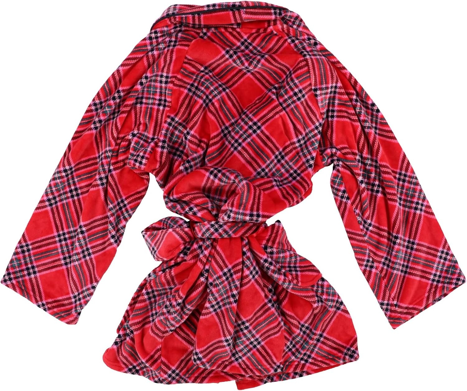 image:imageVictorias Secret Short Cozy Robe Robes for Women XSXXLRed Plaid