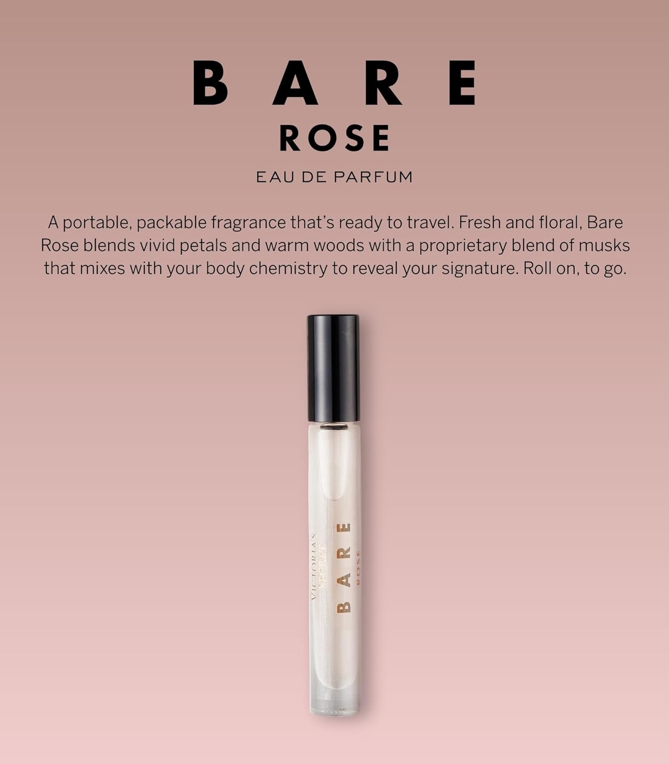 image:imageVictorias Secret Tease Eau de Parfum Travel Spray Notes of White Gardenia Anjou Pear amp Black Vanilla Mini Perfumes for Women 023 ozBare Rose
