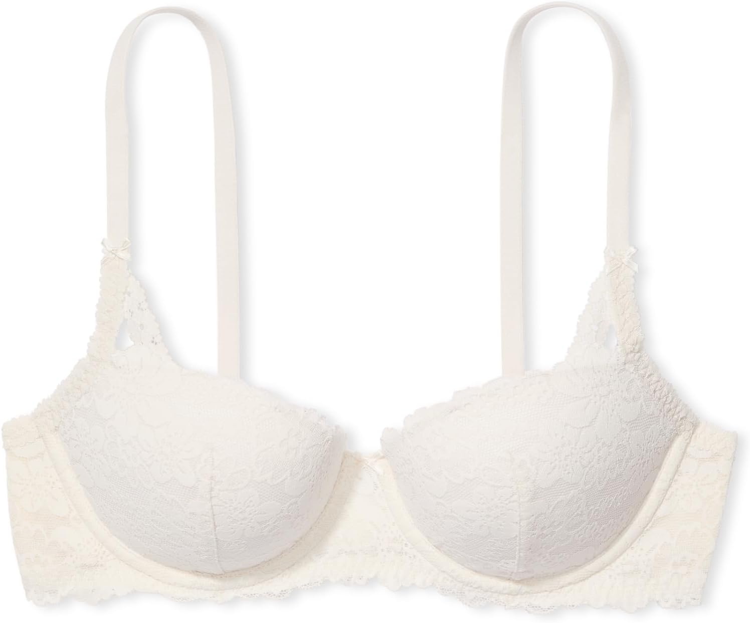 image:imageVictorias Secret Wink PushUp Balconette BraCoconut White