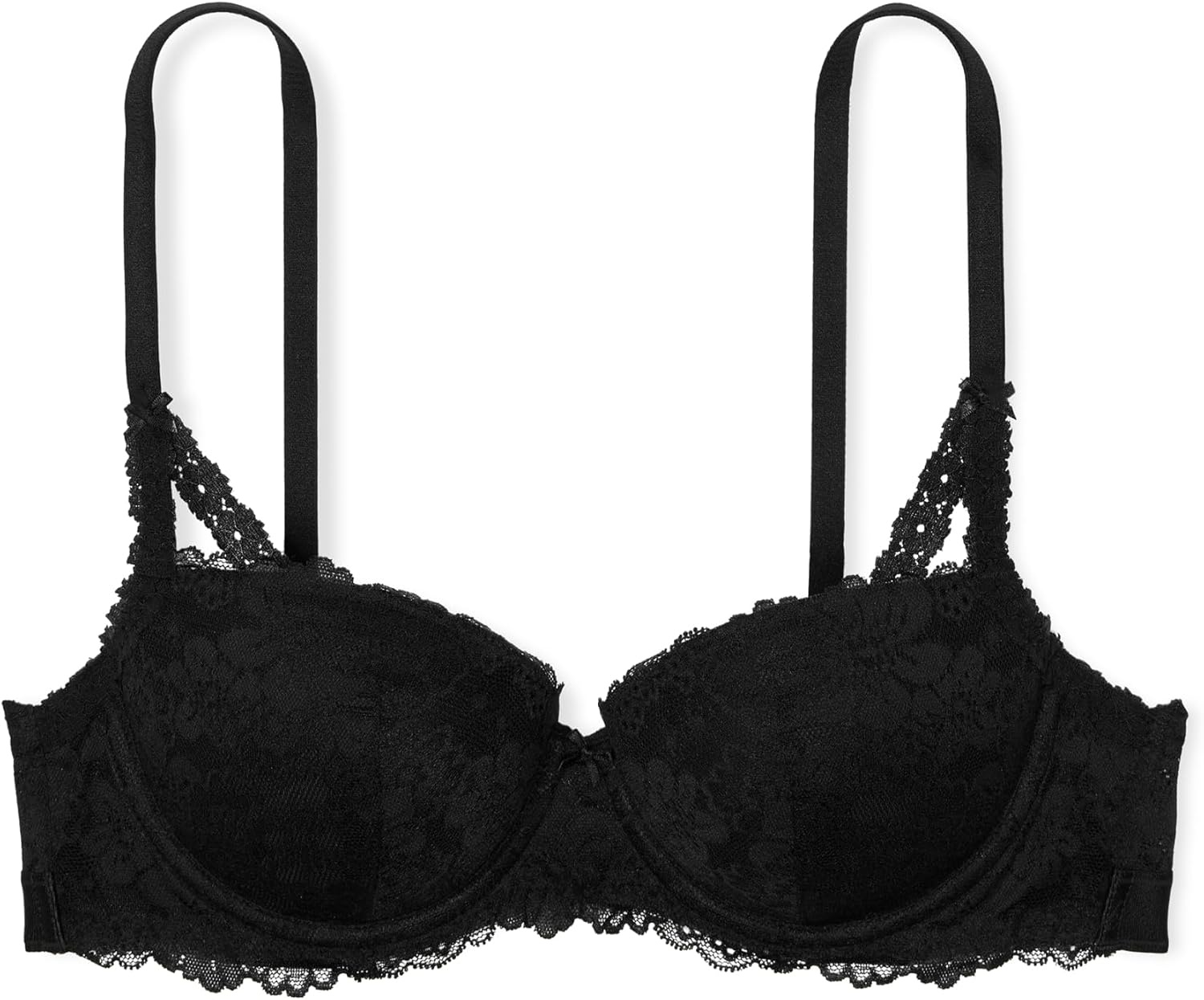 image:imageVictorias Secret Wink PushUp Balconette BraLace Black
