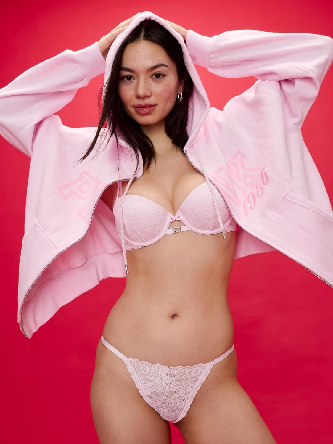 image:imageVictorias Secret Wink PushUp Balconette BraPink Tulip