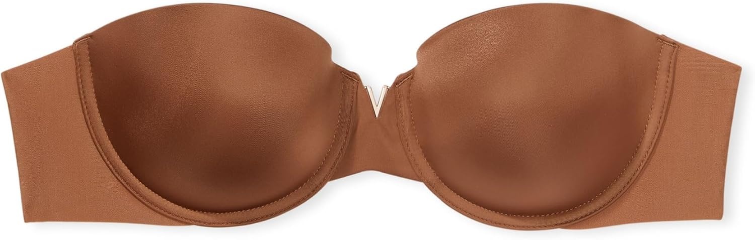 image:imageVictorias Secret Womens Bare Push Up Strapless Bra Bras for Women 32A38DDDCaramel
