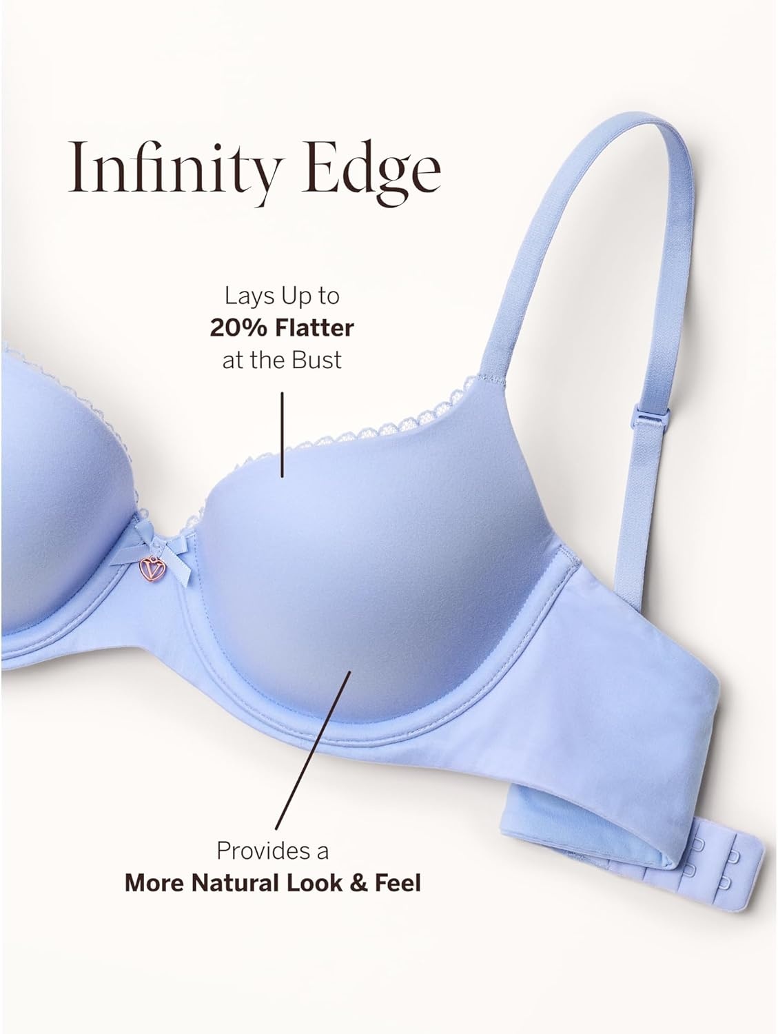image:imageVictorias Secret Womens Body By Victoria Lightly Lined TShirt Bra Bras for Women 32A38DDDToasted Sugar Smooth