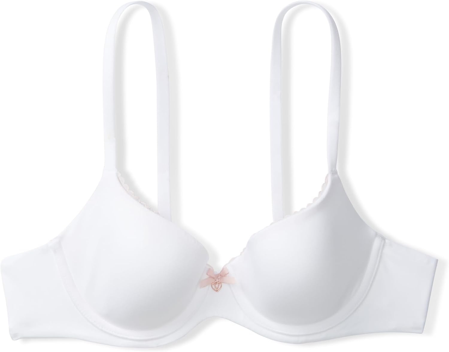 image:imageVictorias Secret Womens Body By Victoria Lightly Lined TShirt Bra Bras for Women 32A38DDDWhite Smooth